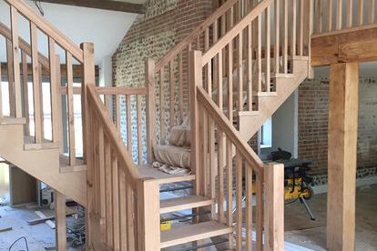 T&F Joinery of Ludham Norfolk | Work Example Photo 1 of Timber Staircases