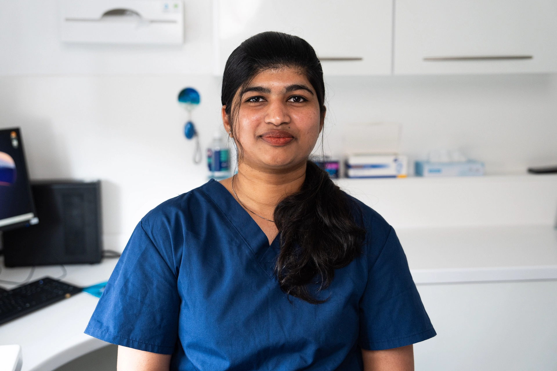 Dr. Betzael C Moreno, a general denist at Harleston Dental and Aesthetics Clinic