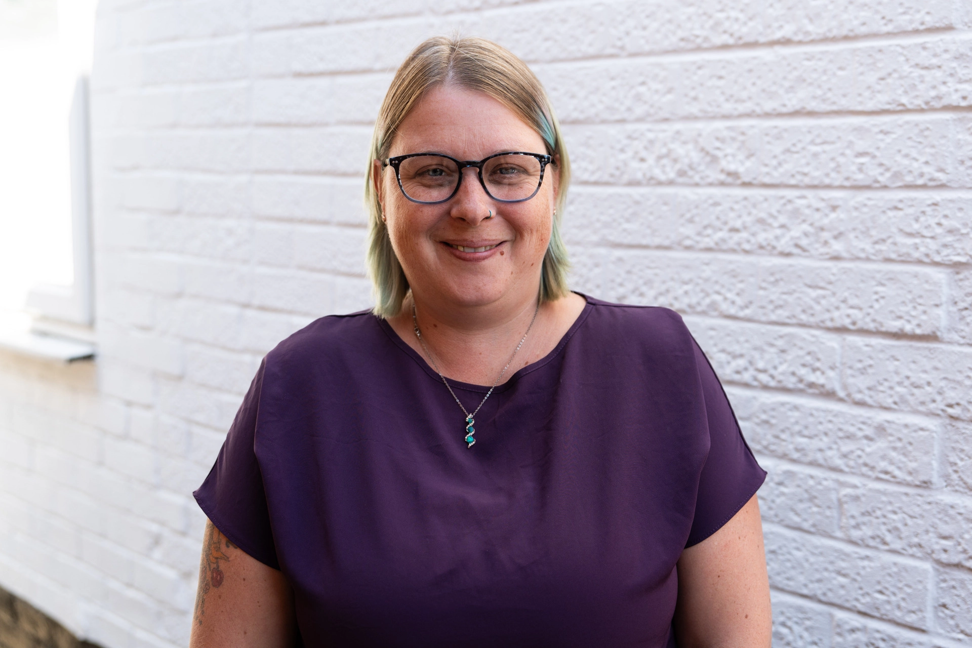 One of our Receptionist's at Harleston Dental and Aesthetics Clinic