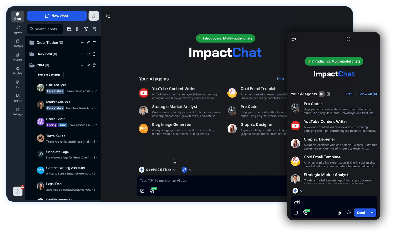 ImpactChat Dashboard