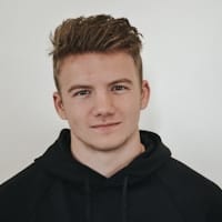 man at beann artisan coffee