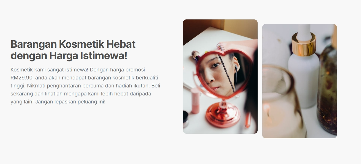 Model wearing plain gray basic tee.