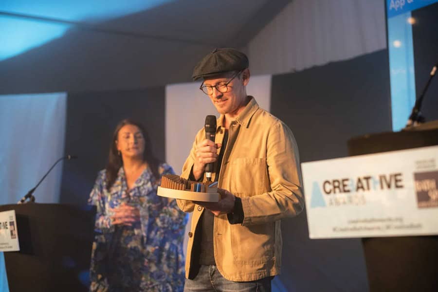 Winning an award for best app and website in Bath UK – digital innovation growth consultancy for businesses - Photo by Ivy & Pine | de Paula