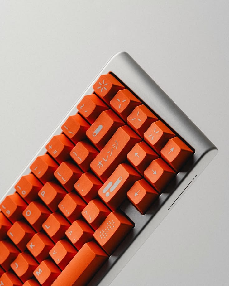 Orange keyboard