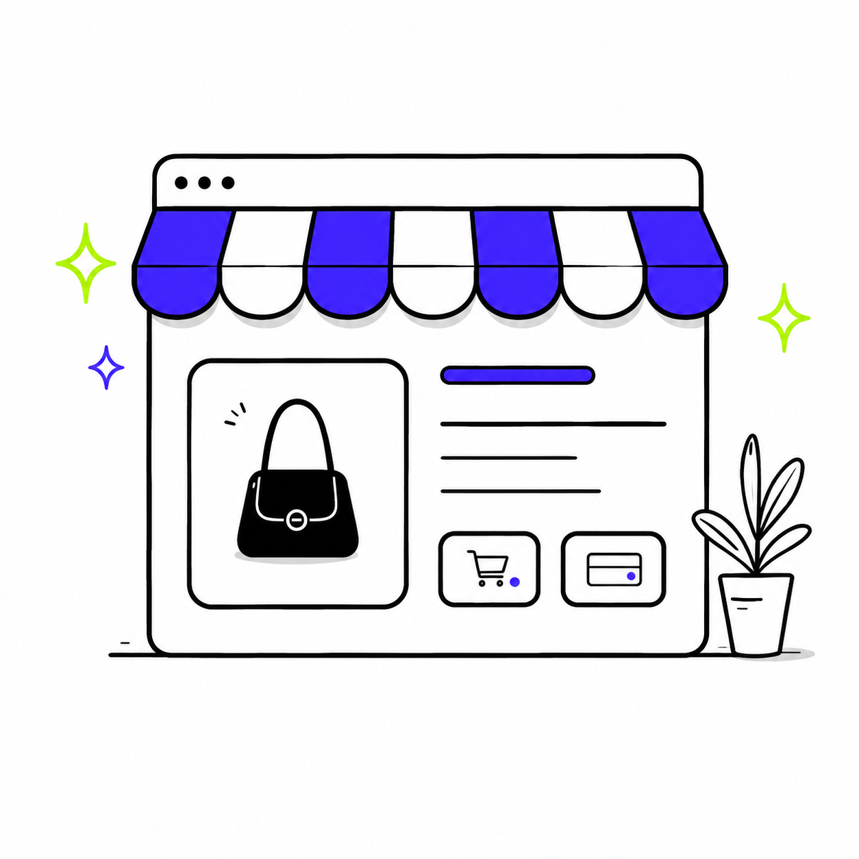 A branded independent online storefront