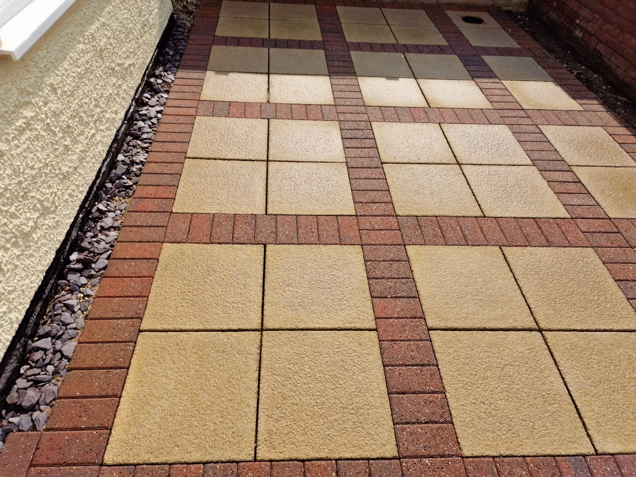 Patio Cleaning Example from Eastern Renovations LTD