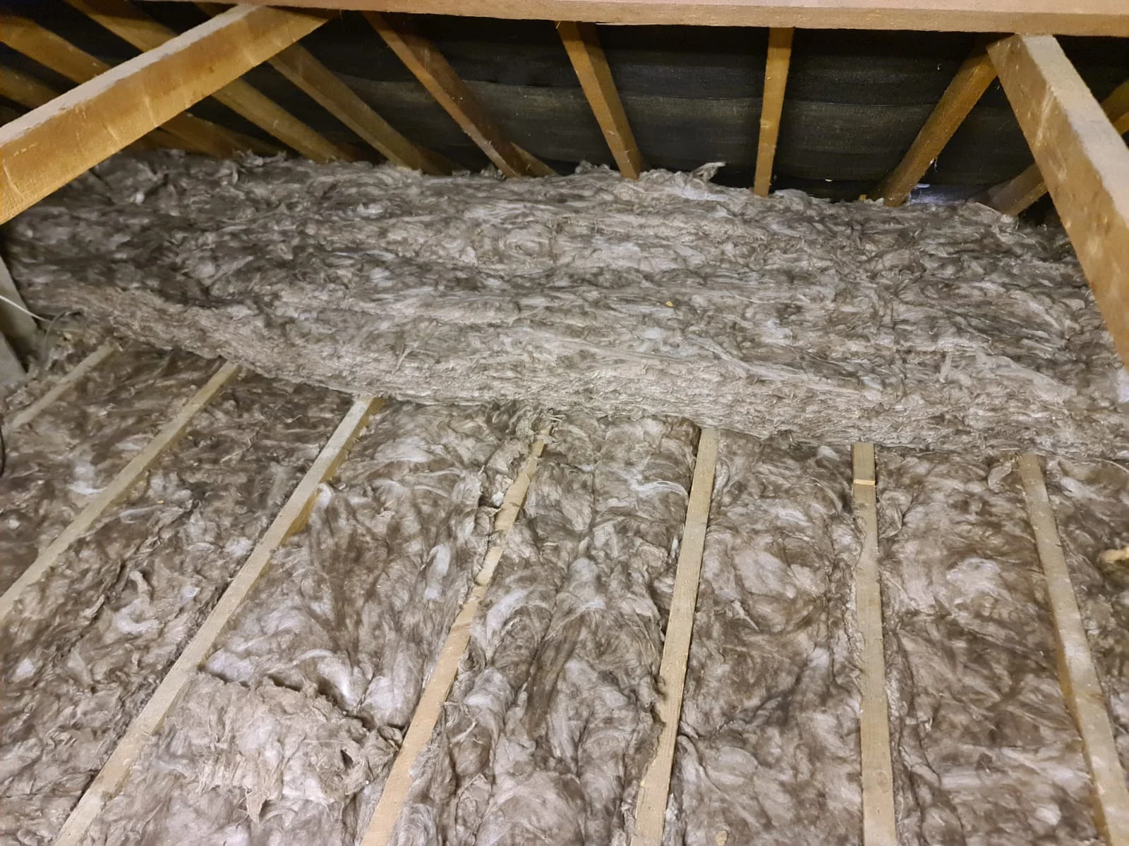 Loft Insulation Example from Eastern Renovations LTD