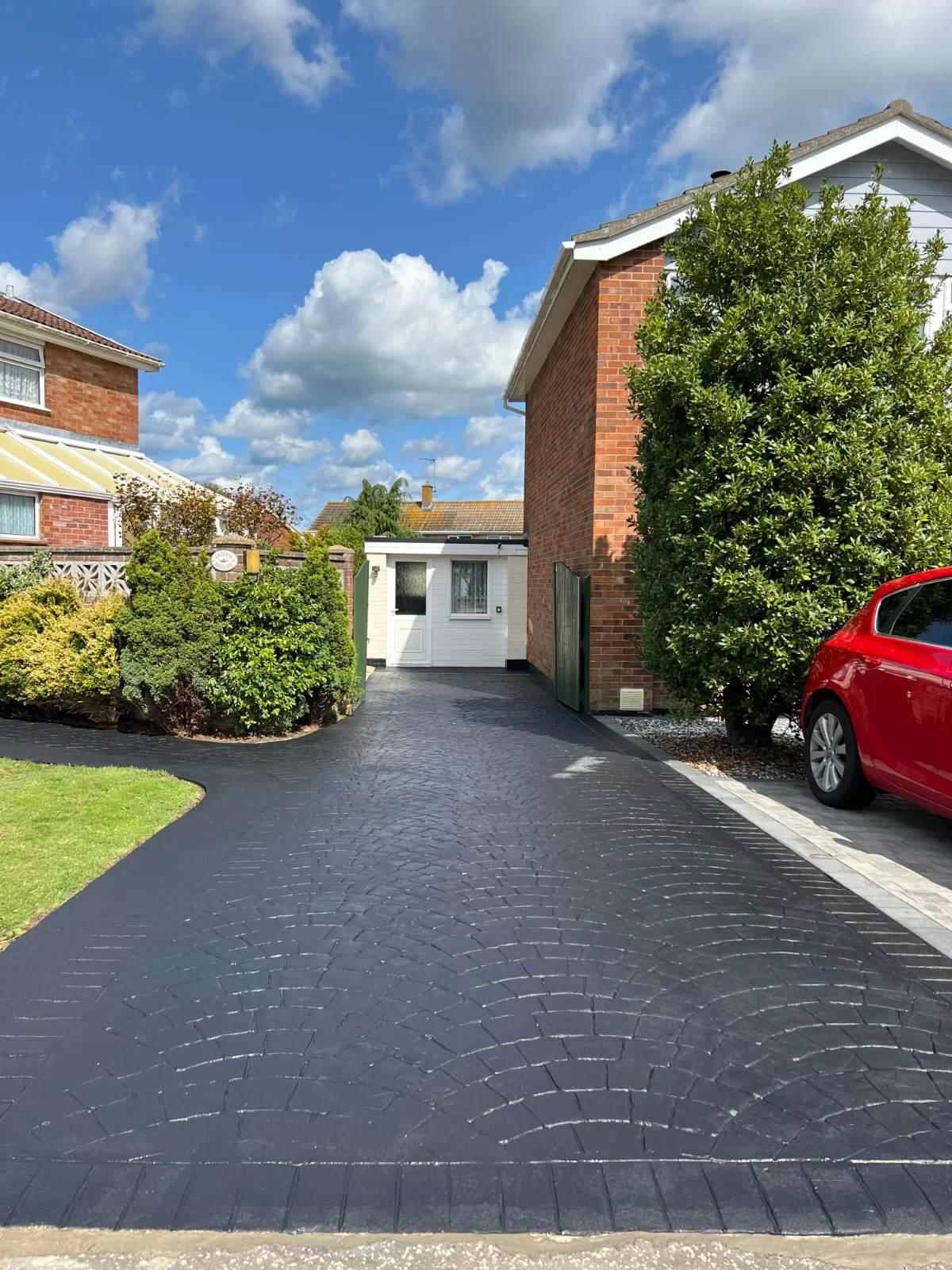Driveway Cleaning Example from Eastern Renovations LTD