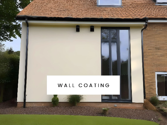 Exterior Wall Coating by Eastern Renovations