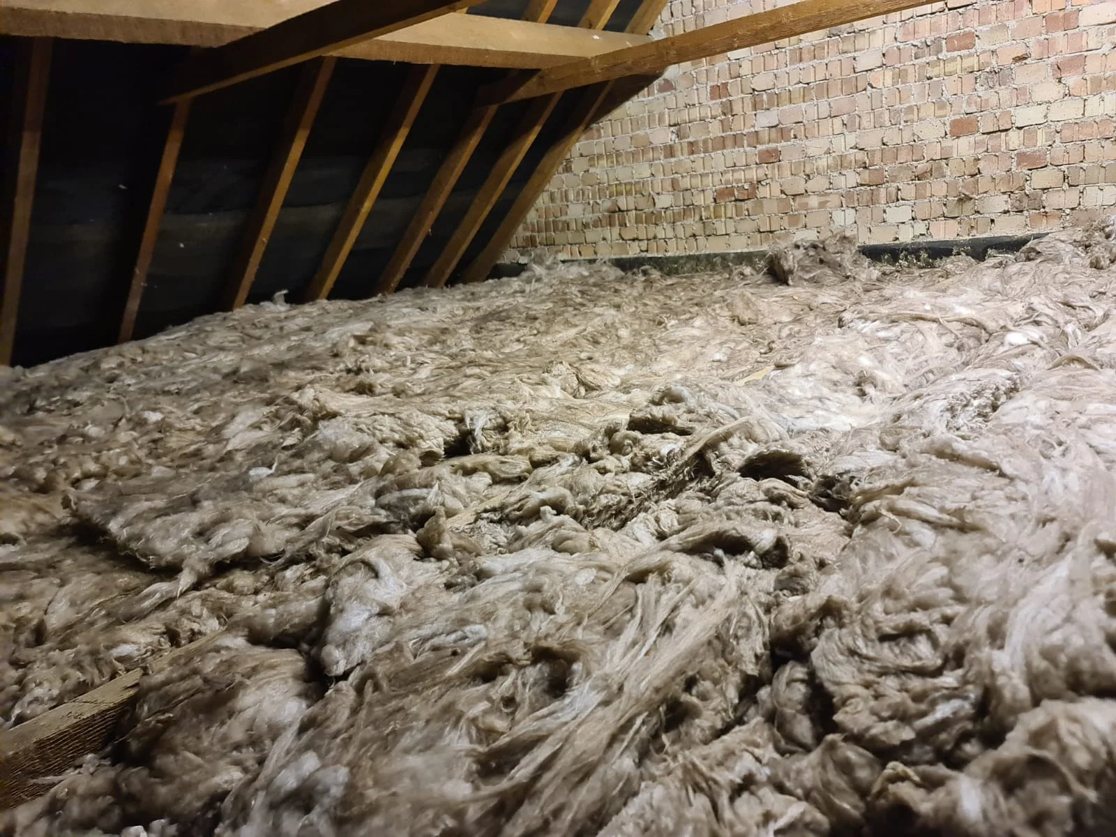 Loft Insulation Example from Eastern Renovations LTD