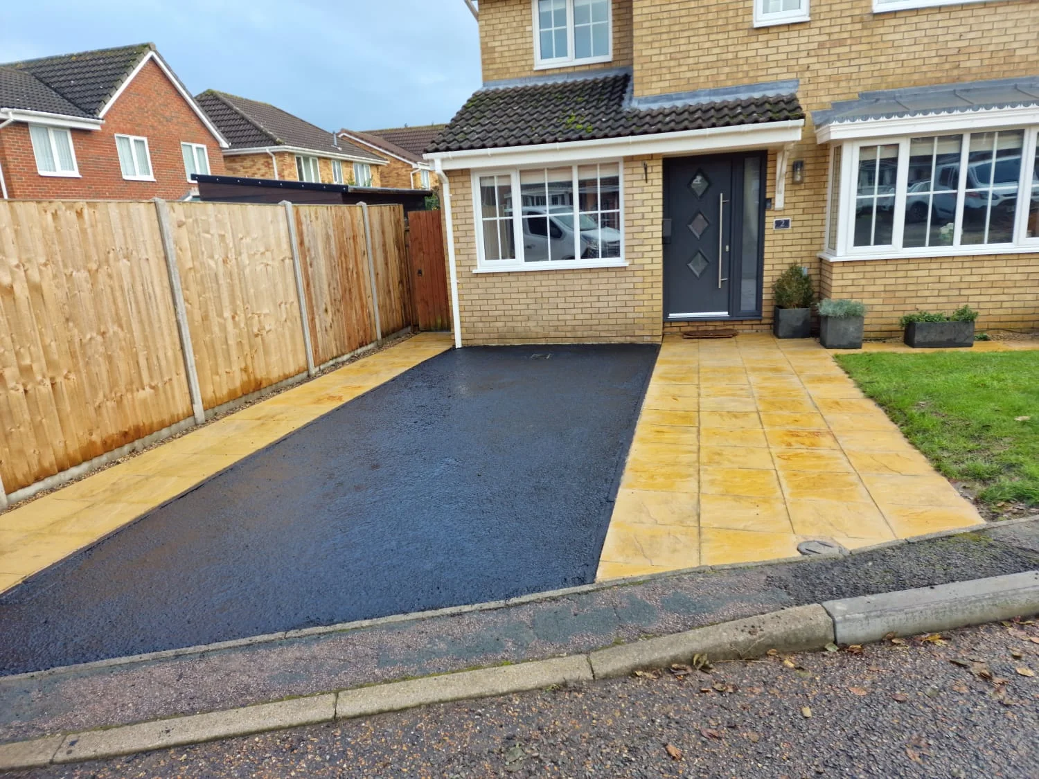 Driveway Cleaning Example Example from Eastern Renovations LTD