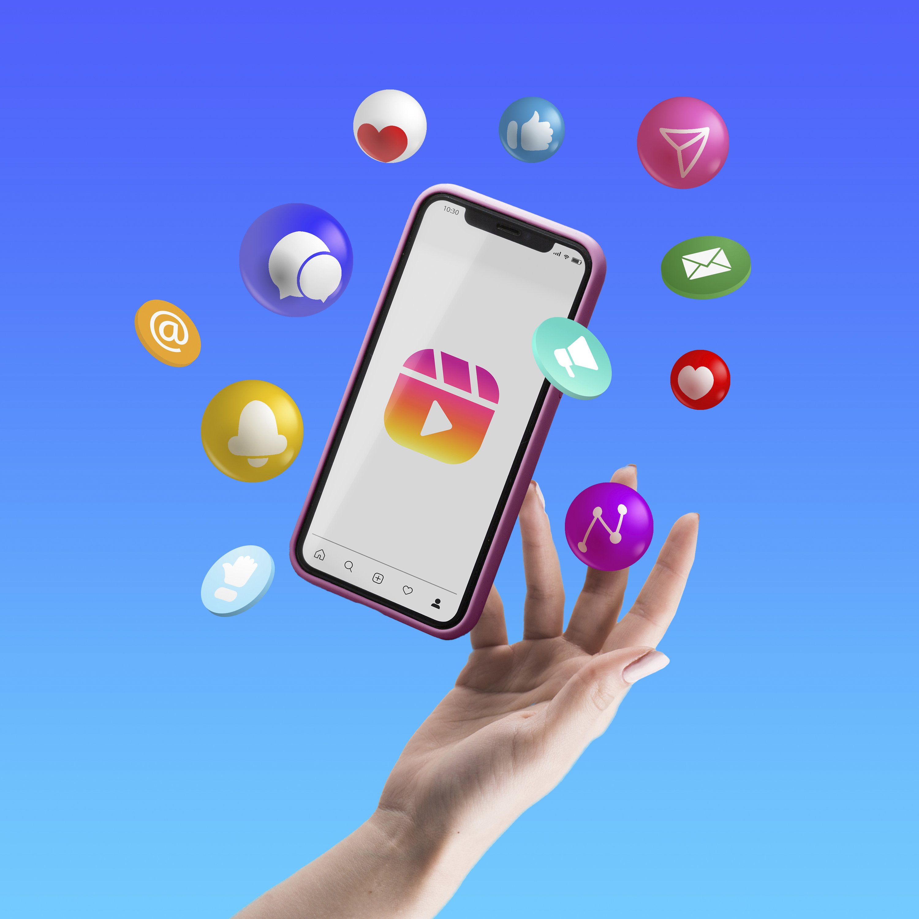 Chat flow illustration