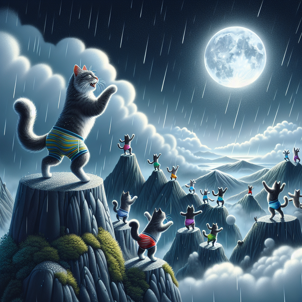 AI cat image showcase