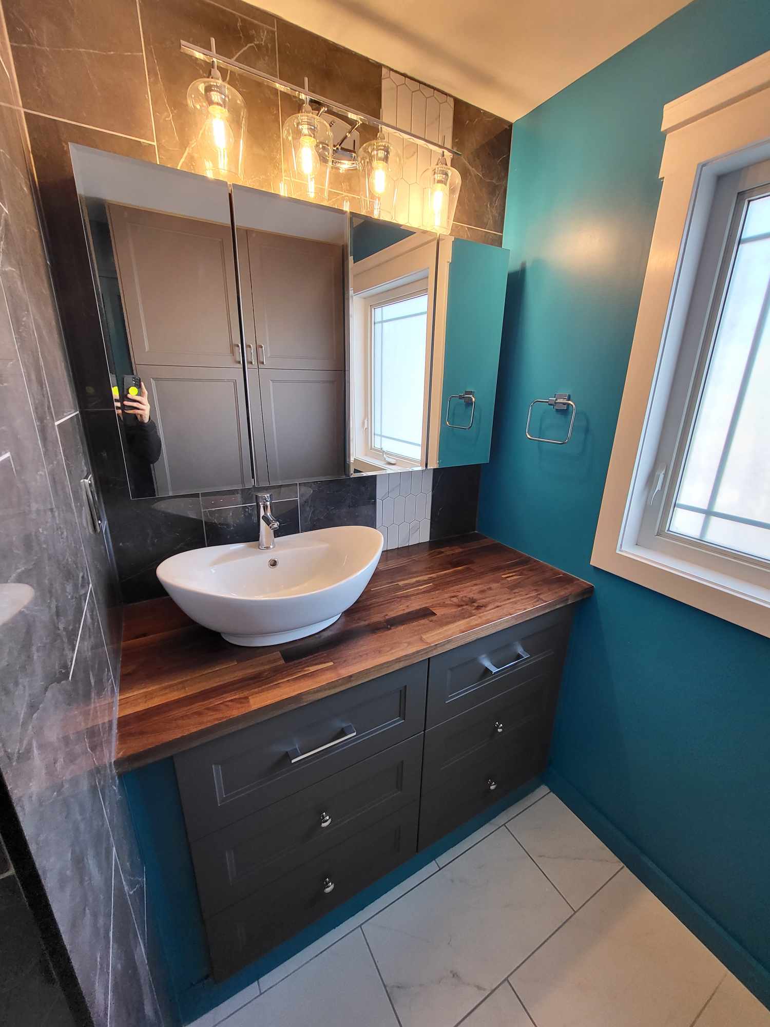a beautifully renovated space