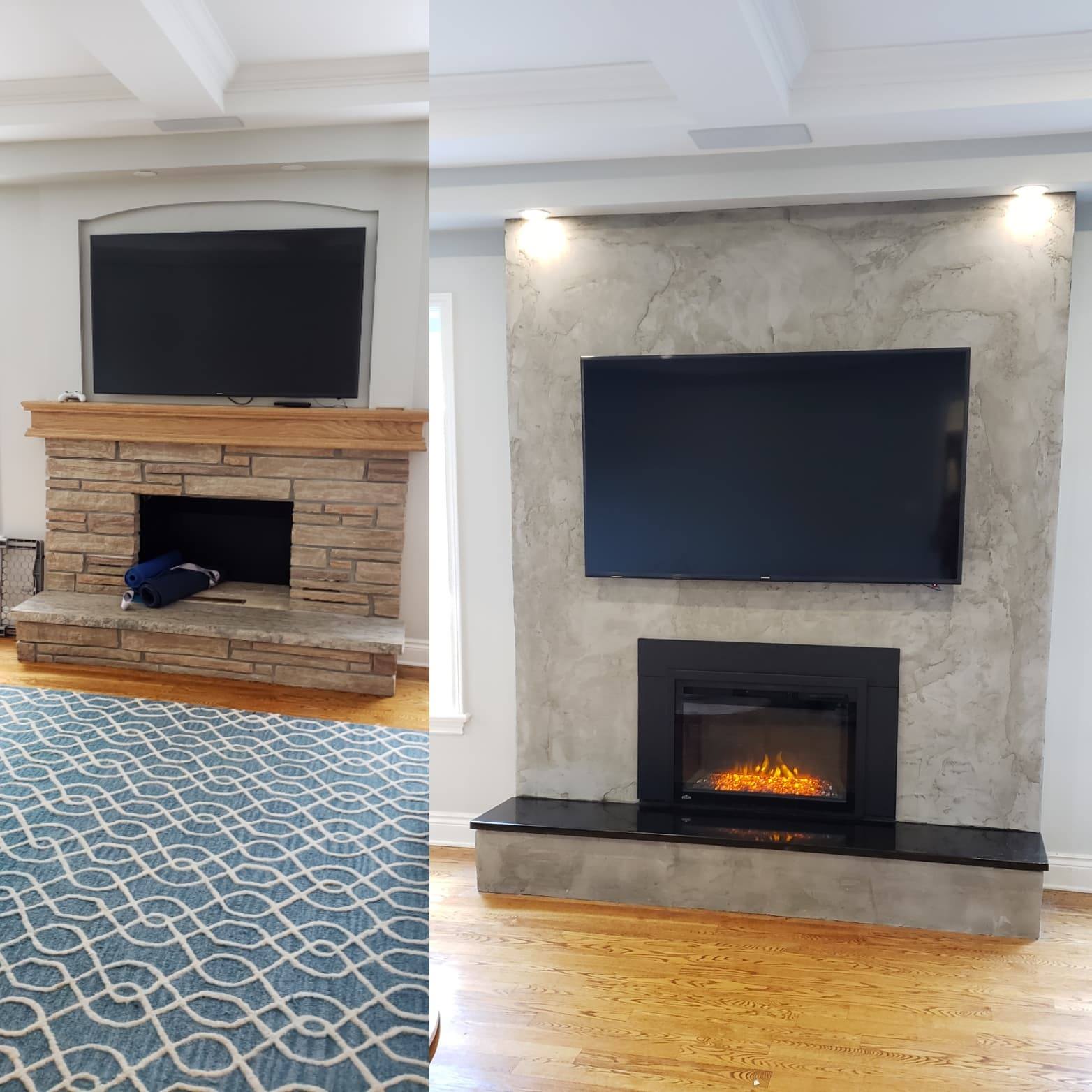 a beautifully renovated space