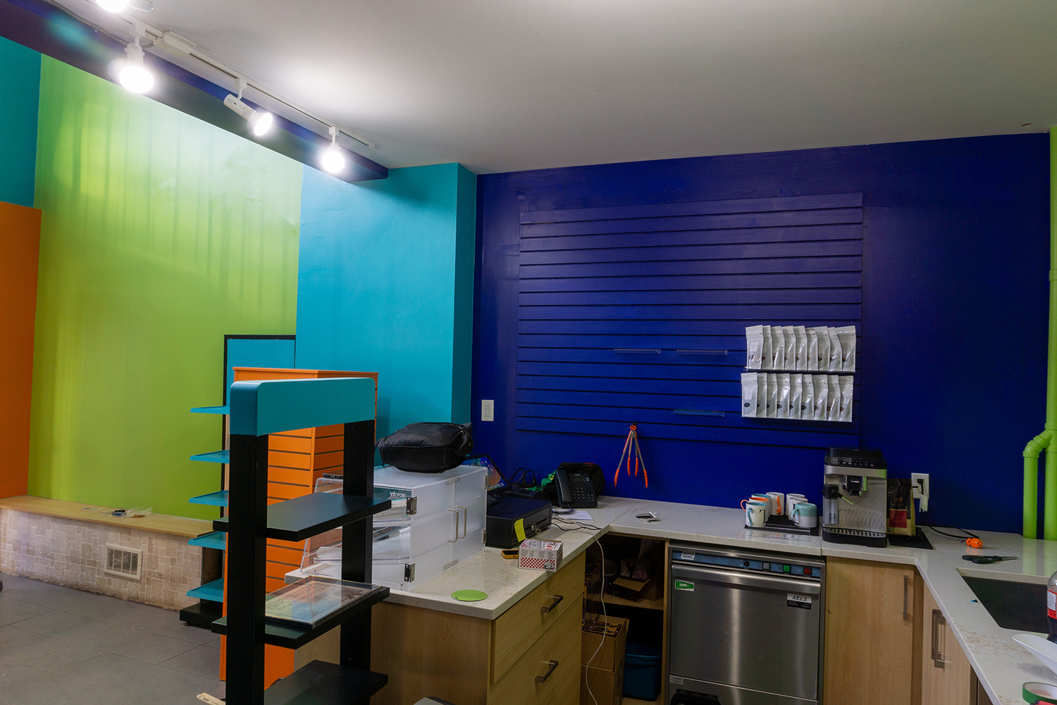 a beautifully renovated space