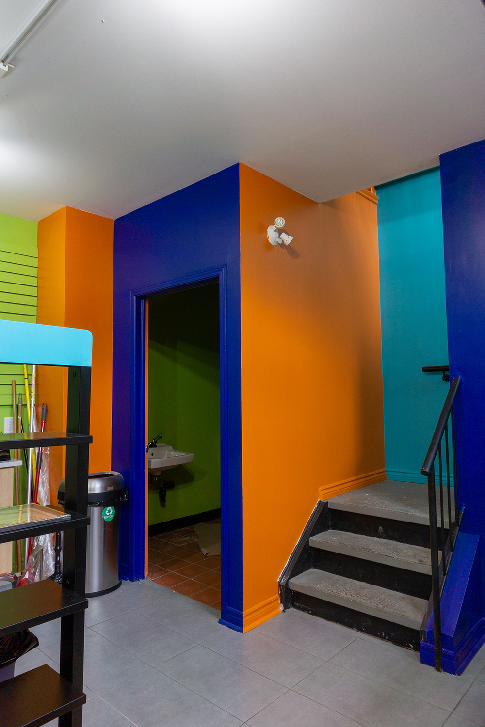 a beautifully renovated space