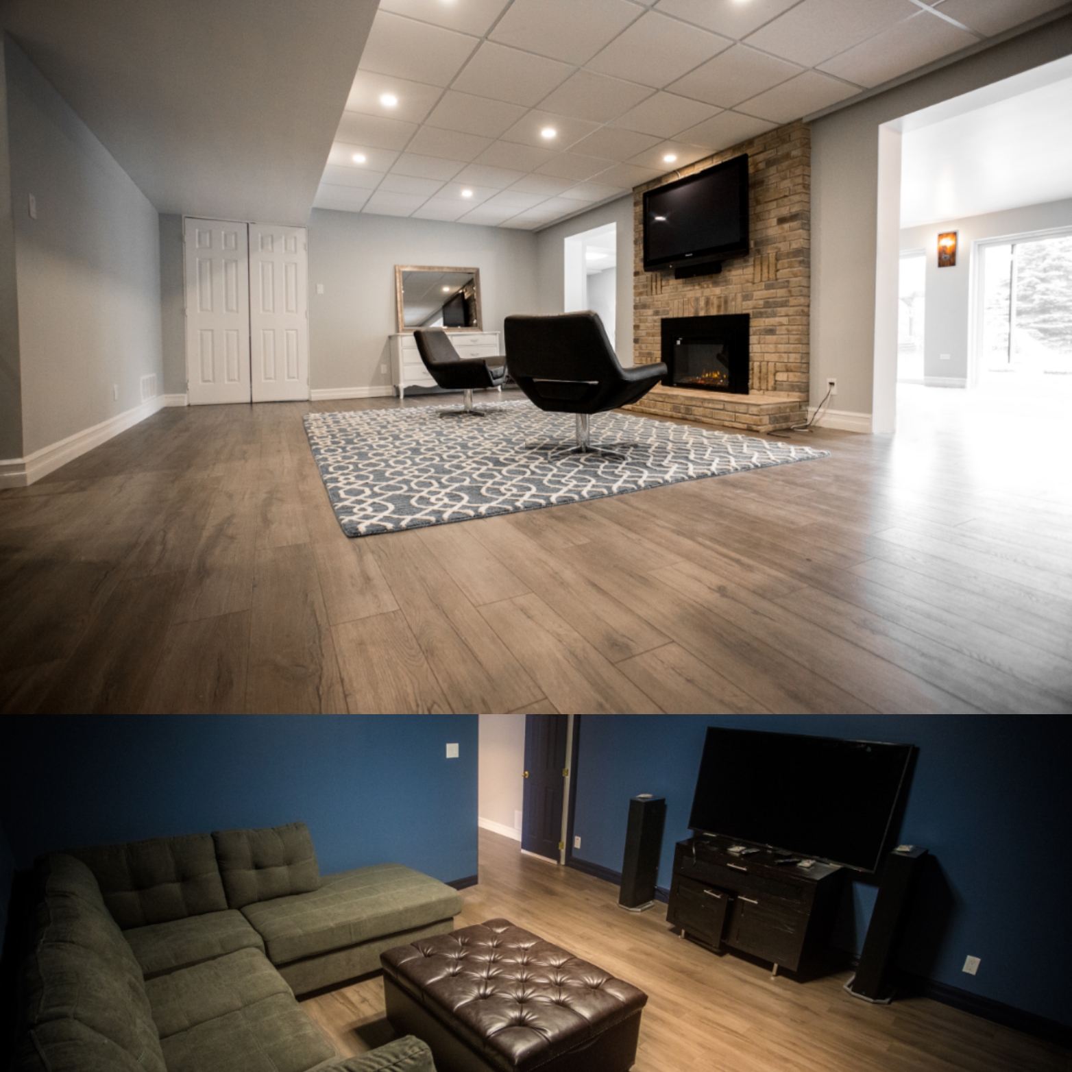 a beautifully renovated space