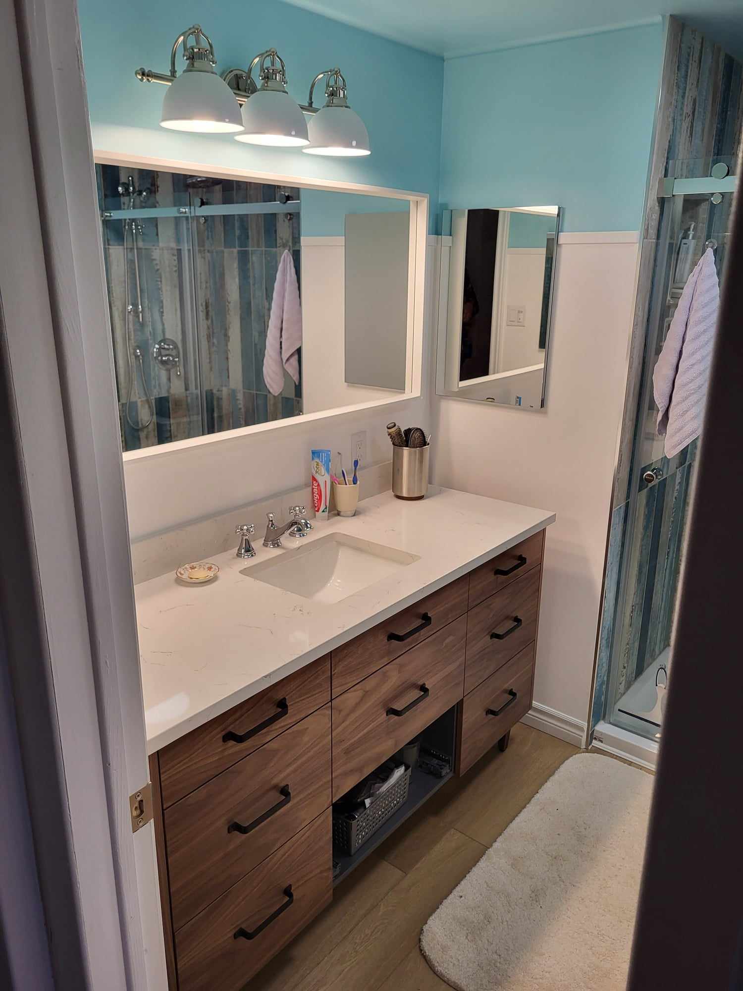 a beautifully renovated space