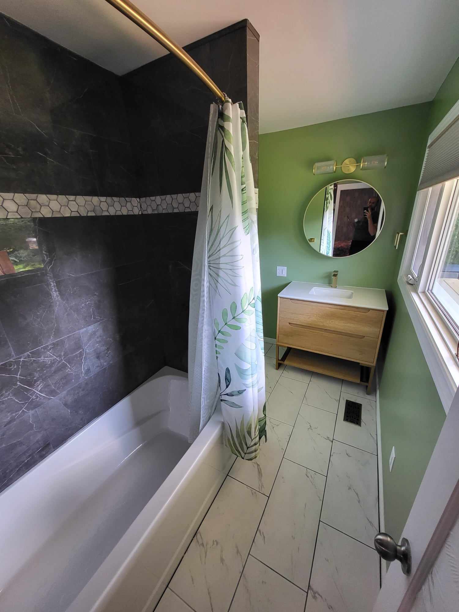a beautifully renovated space