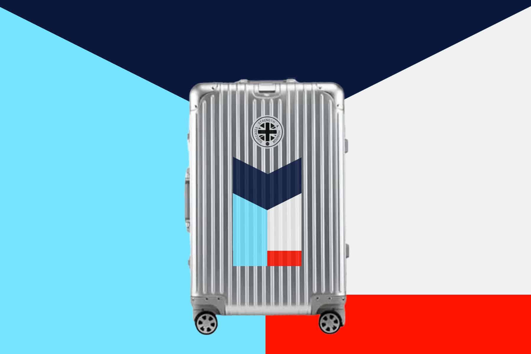 Top 10 Eco-Friendly Travel Destinations for a Blue SUITCASEƎ Trip Series Socotra Aluminium Carry-On Suitcase or travelling bag in silver