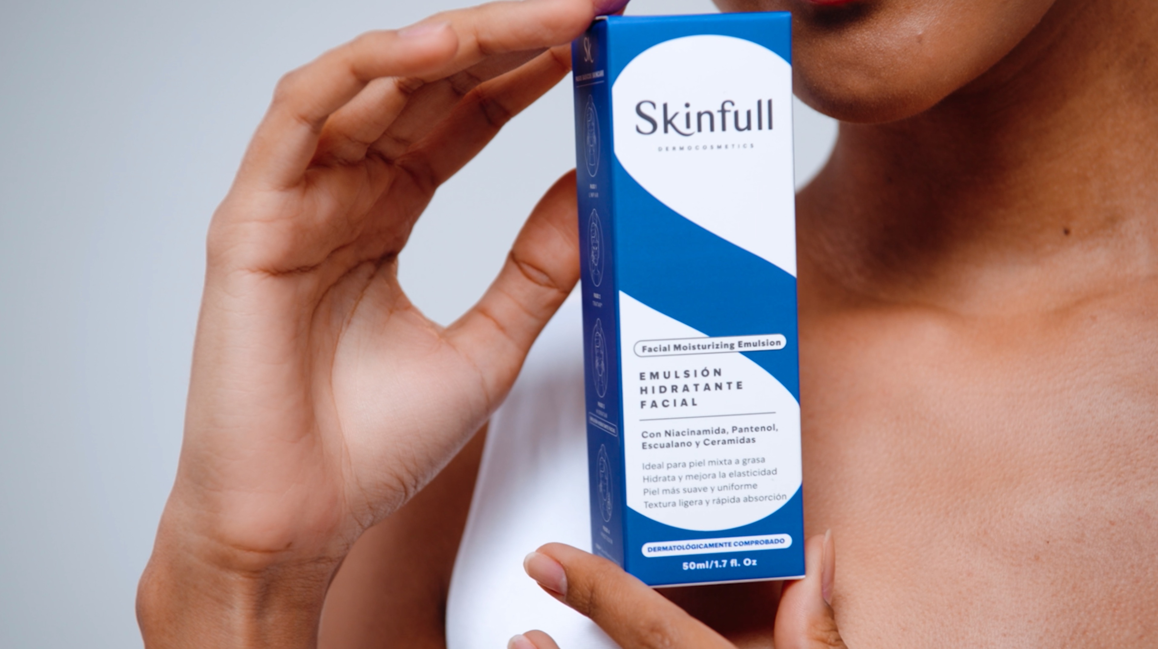 skincare commercial