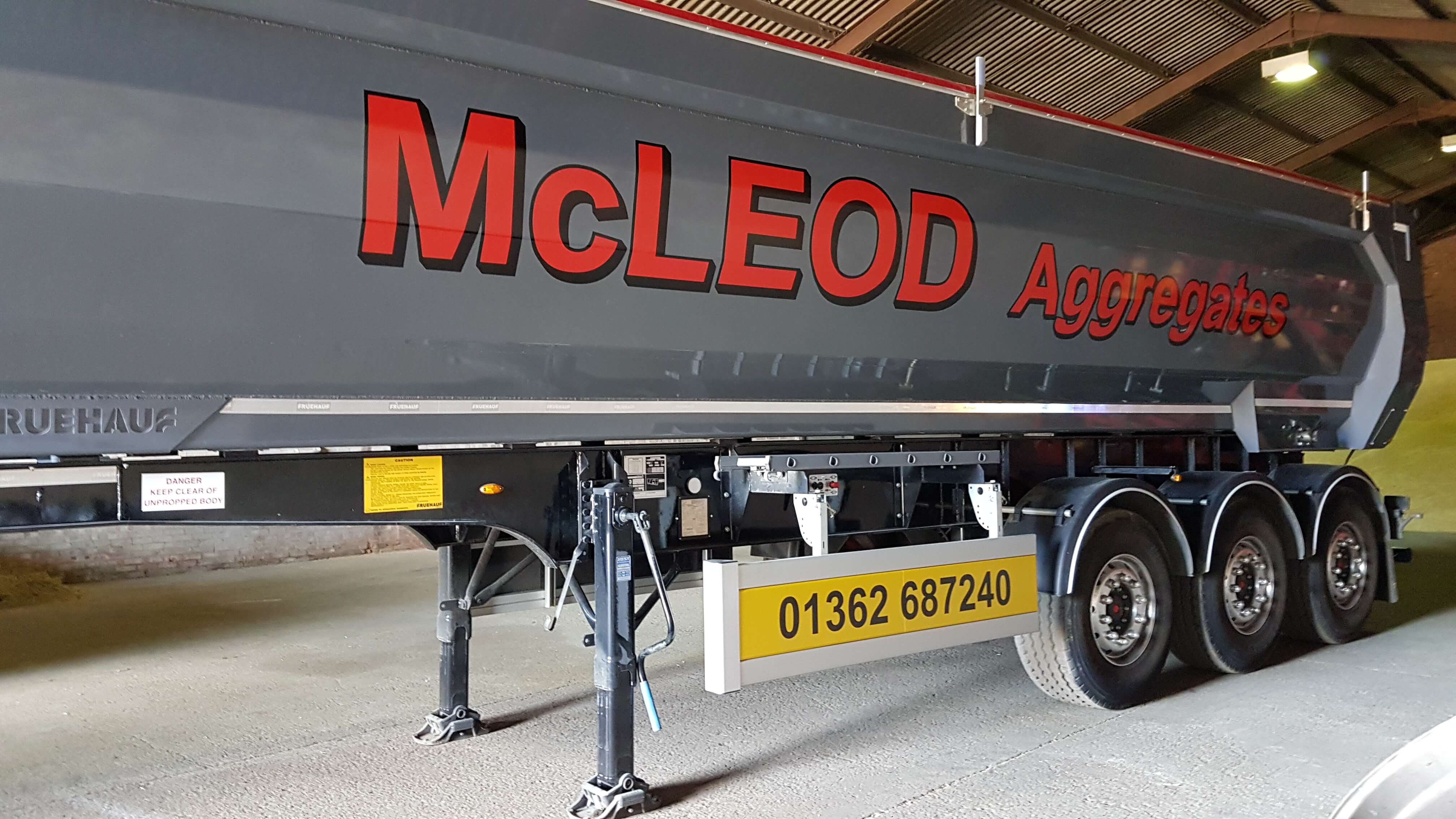 Soanes Signs of Norwich - Plant & Machinery Signs - Work Example 4