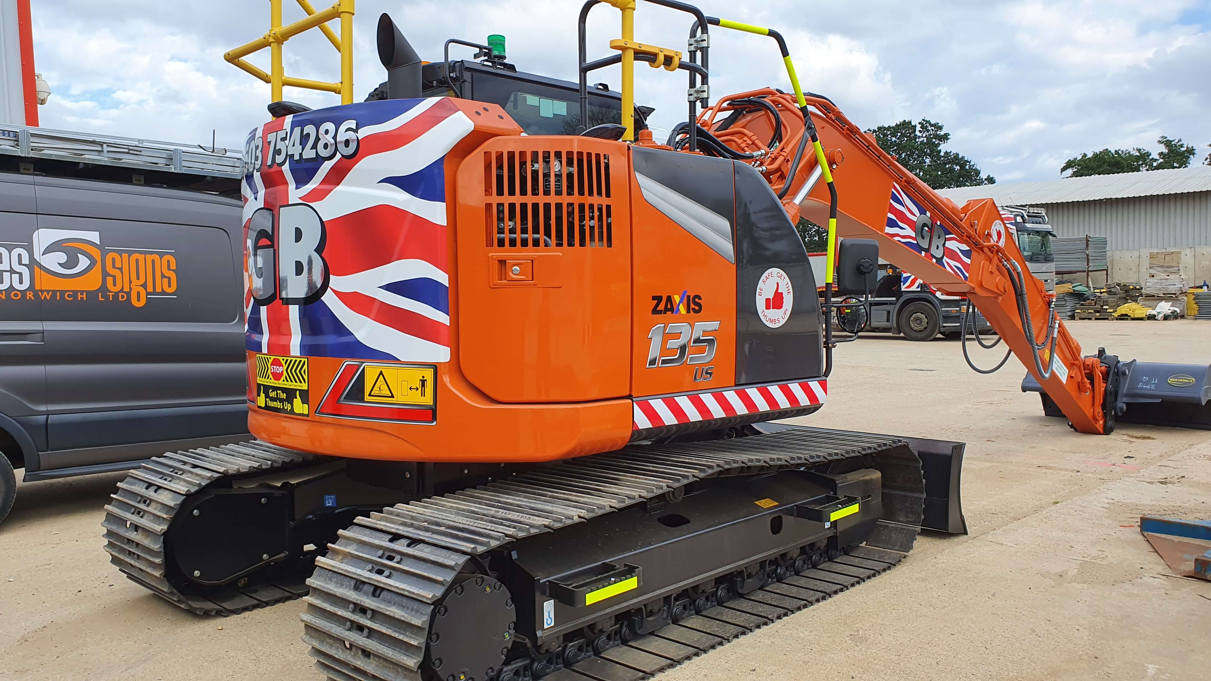 Soanes Signs of Norwich - Plant & Machinery Signs - Work Example 25