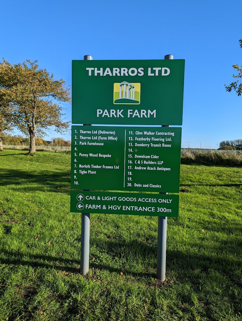 Soanes Signs of Norwich - Commercial and Industrial Signs - Work Example 16