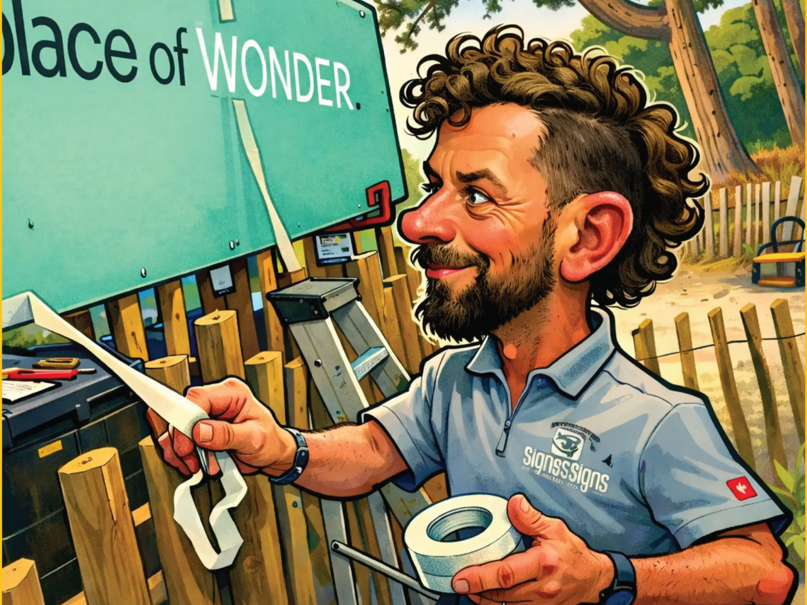 Soanes Signs of Norwich carpenter and fitter - Chris