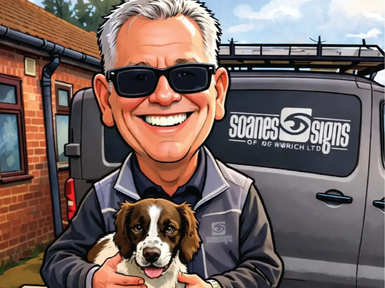 Soanes Signs of Norwich founder and director - Steve Soanes