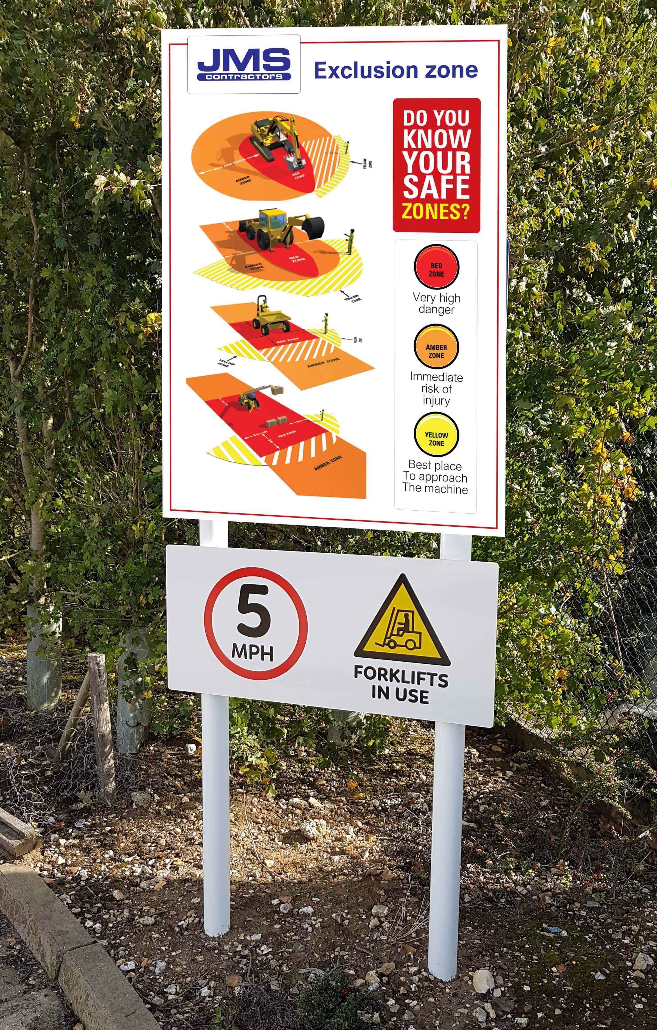 Soanes Signs of Norwich - Site, Health & Safety Signs - Work Example 21
