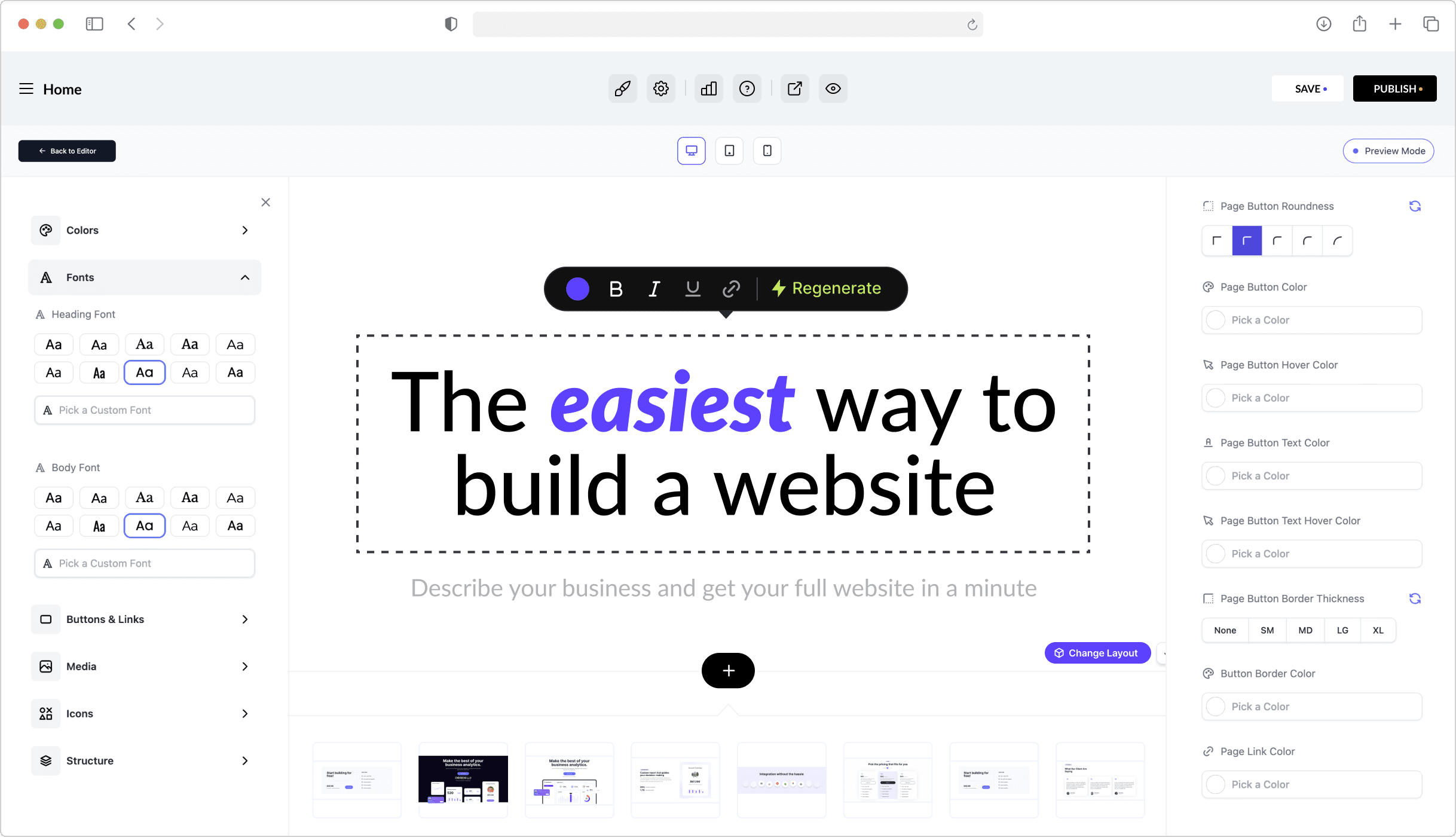#1 White Label AI Website Editor