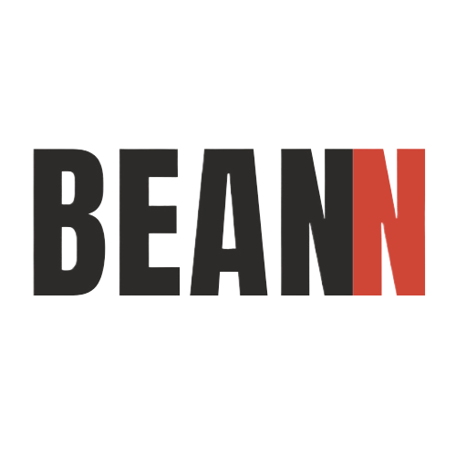 The image displays the name of a business "BEANN"