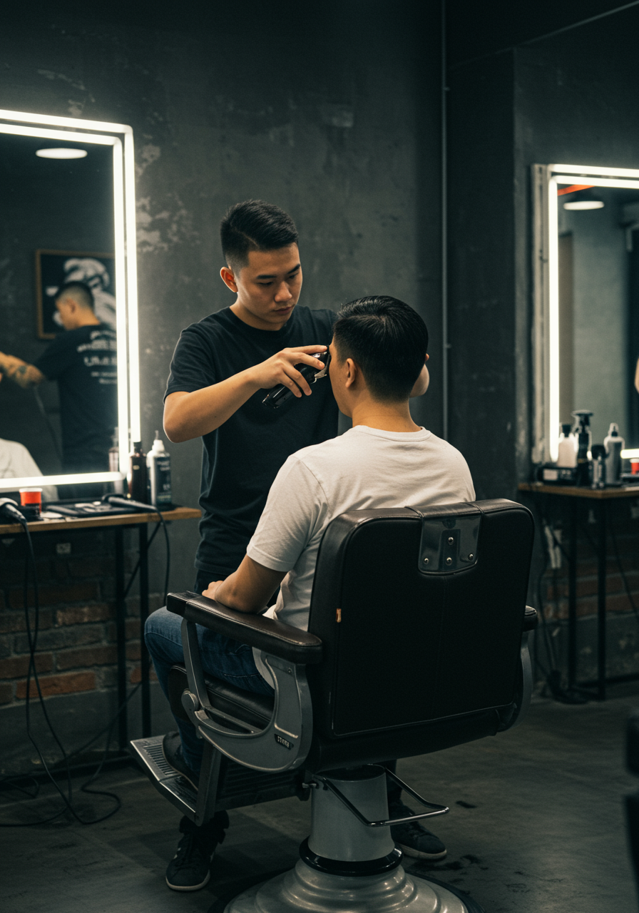 马来西亚专业发型师帮定制密发帽发型