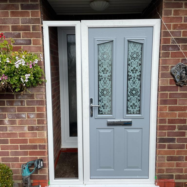 Exterior Double Glazed Doors installed by Marriott Windows