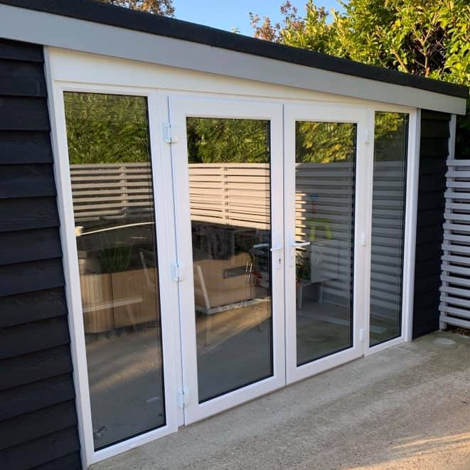 Exterior Double Glazed Doors installed by Marriott Windows