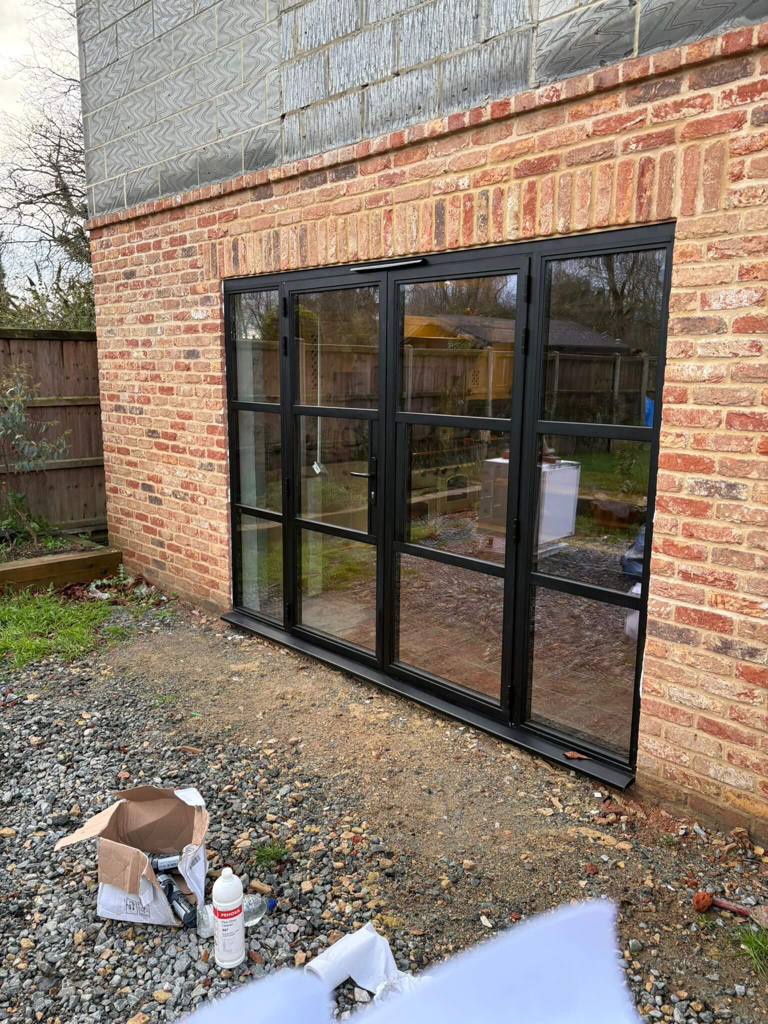 Exterior Double Glazed Doors installed by Marriott Windows