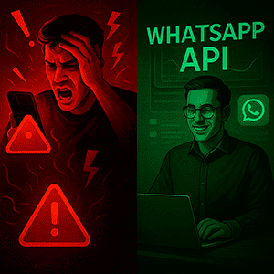Transforma la frustración de la comunicación en eficiencia con la API de WhatsApp