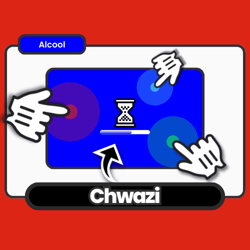 Un jeu d'alcool interactif où les joueurs utilisent leurs doigts pour une sélection aléatoire, parfait pour des décisions rapides et fun entre amis