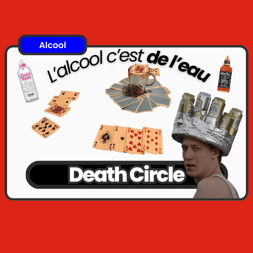 **Death Circle** : Jeu collectif hilarant, idéal pour briser la glace en milieu de soirée et garantir des fous rires entre amis.