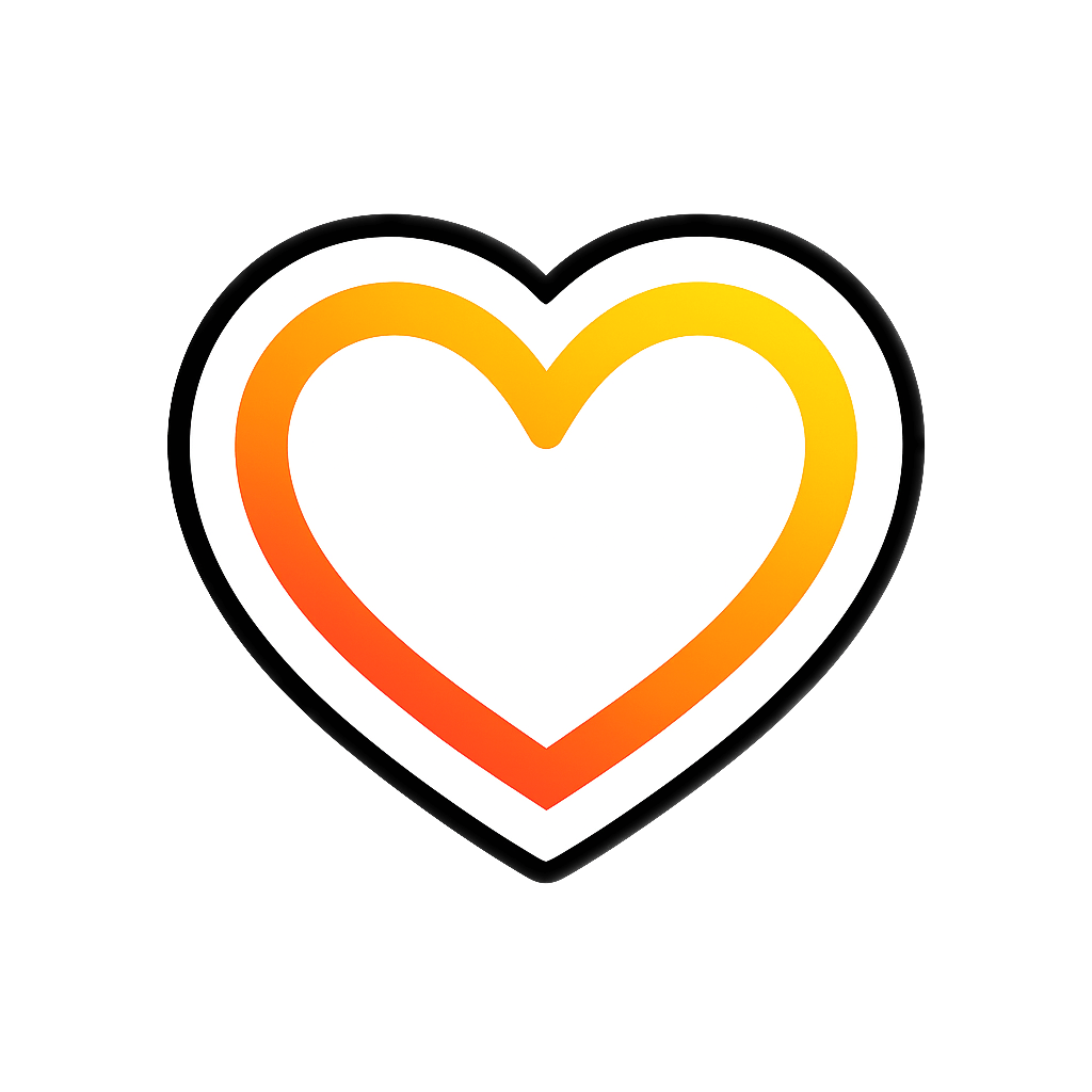 badge coeur