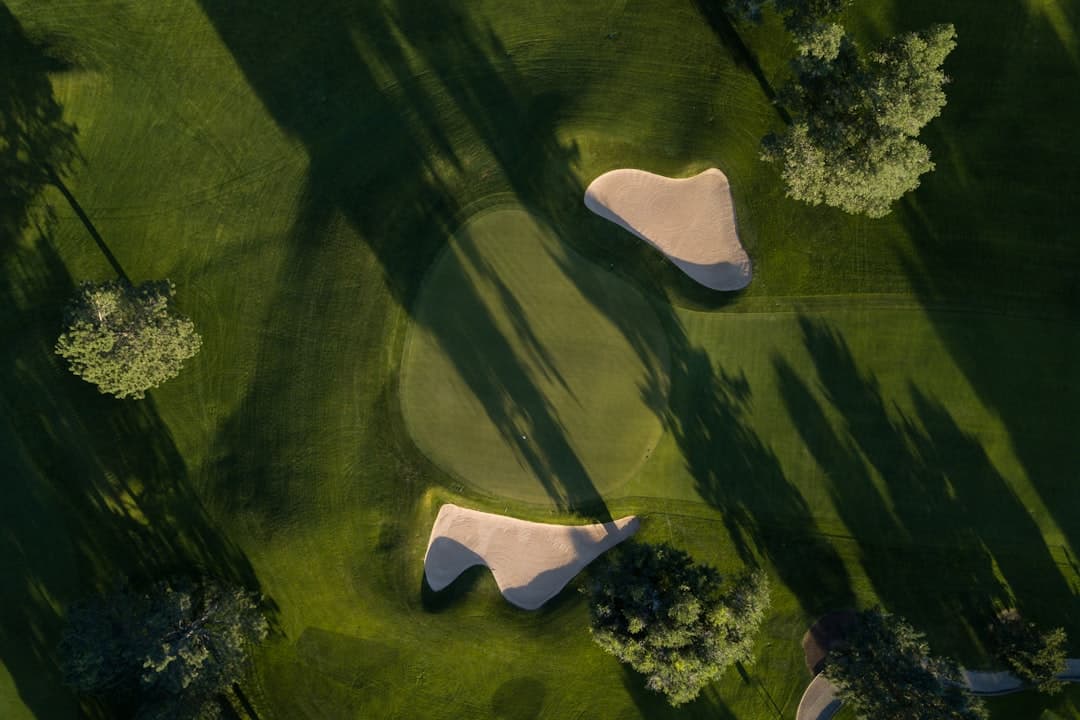 The Manor House Hotel Golf course from above in the Cotswolds Village of Castle Combe, North Wiltshire, UK β Photo by Allan Nygren | Castle Combe England