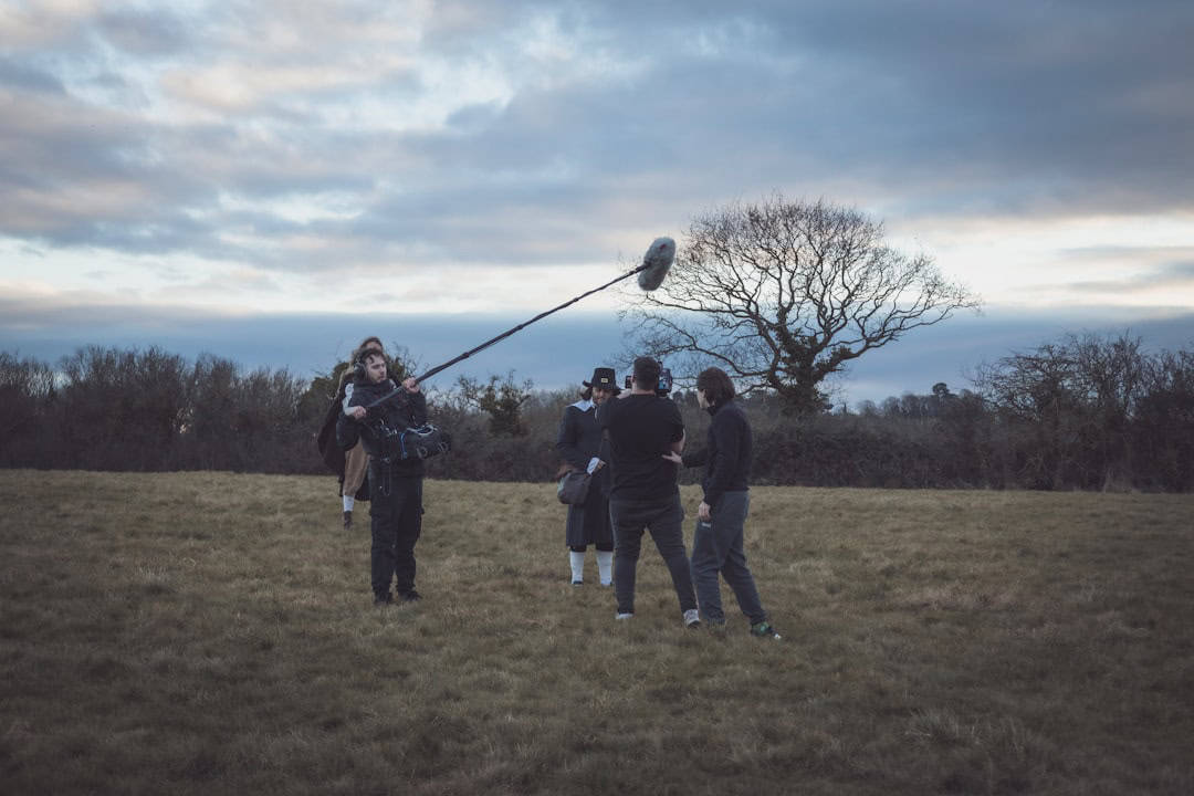 Filming a period drama with actors and crew - Photo by Callum Blacoe | Castle Combe England