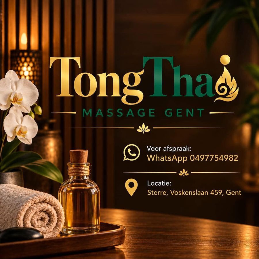 Tong Thai Massage Gent, WhatsApp 0497754982, Voskenslaan 459, Gent
