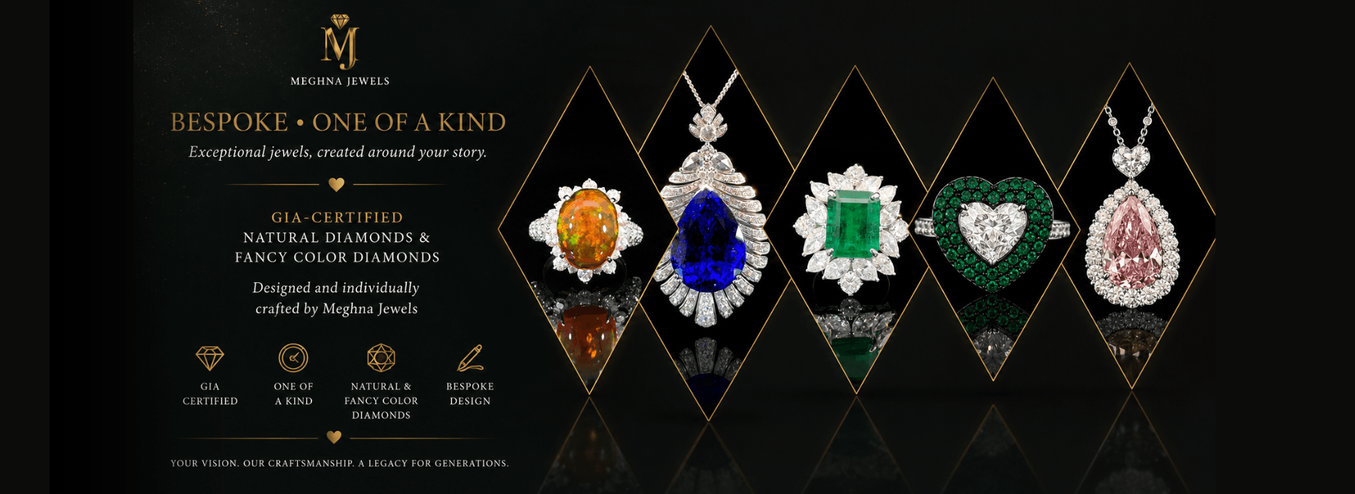 Meghna Jewels — Bespoke One of a Kind