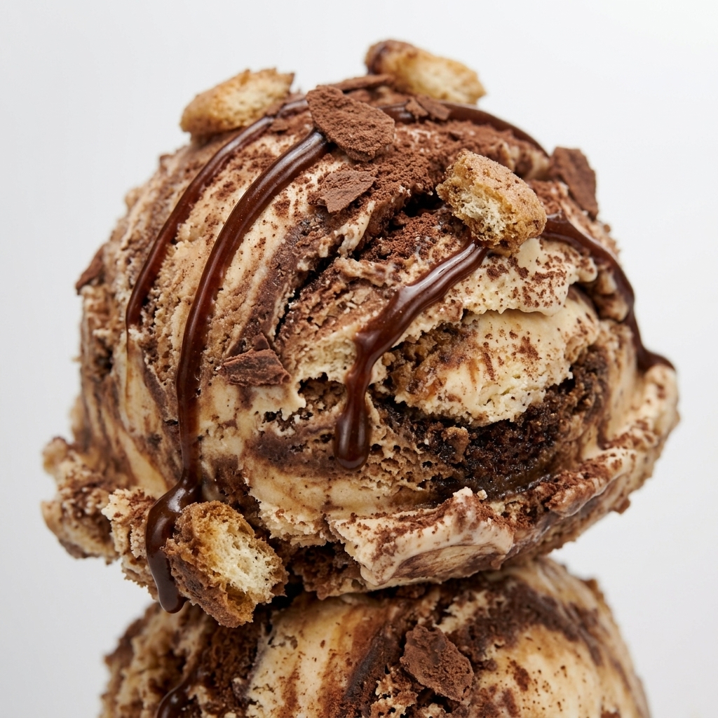Gelato artigianale al tiramisù de Il Gelato del Vecio