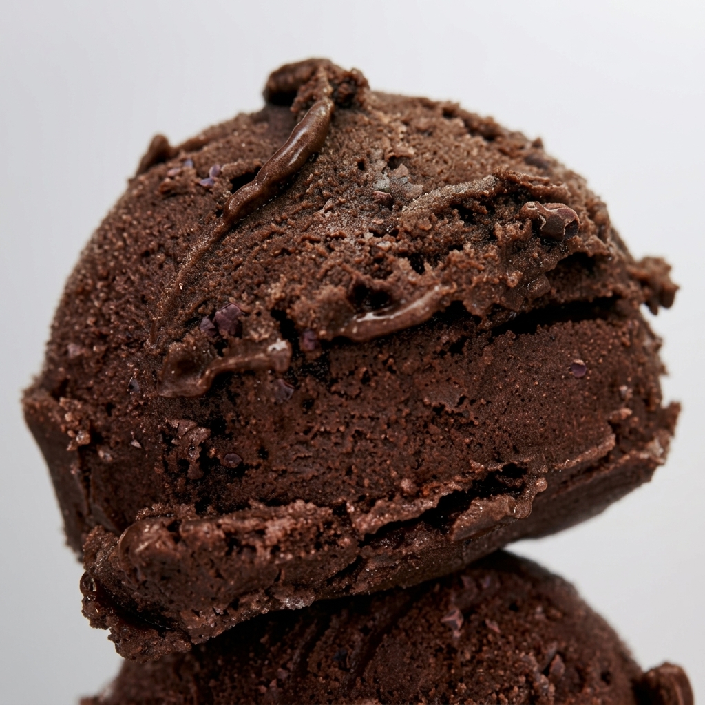 Gelato artigianale al cioccolato fondente de Il Gelato del Vecio