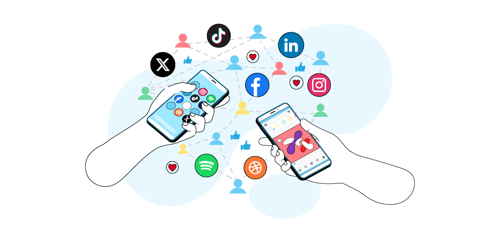 Social Media Usage Growth Statistics and Future Predictions (2000β2050)