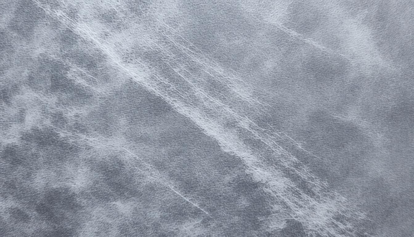 Close-up of a gray wall featuring patches of white paint, highlighting texture and color contrast.